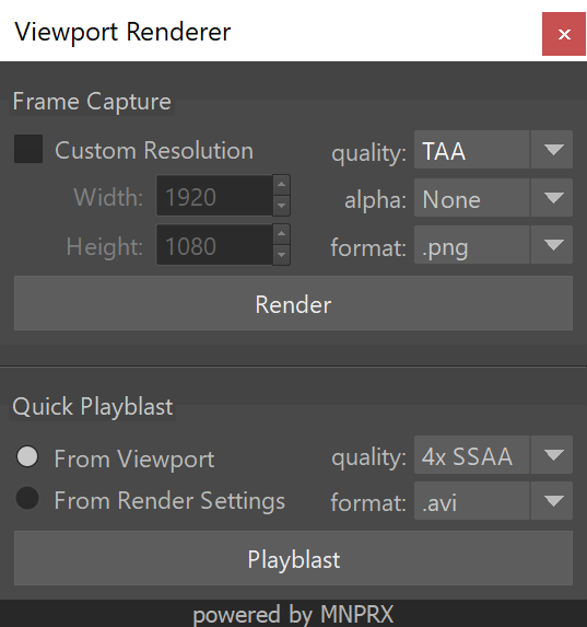 Viewport Renderer